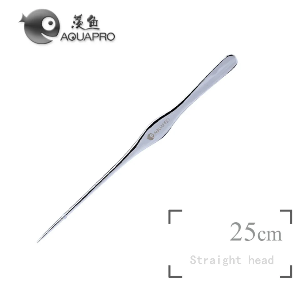 Aquarium Pflanzen pinzette biegen aquatische Aquapro 25cm 33cm Klasse 1 Spiegel oberfläche Edelstahl nie Rost Aquarium Werkzeuge: Weiß