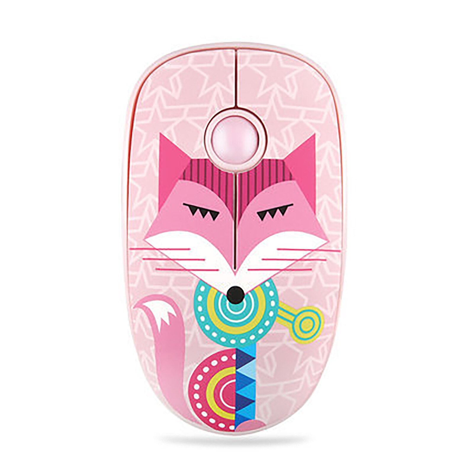 2,4G 1000DPI Animal lindo ratón inalámbrico de los niños adultos mecánica Gamer ratón para ordenador portátil silencioso Mini ratón inalámbrico