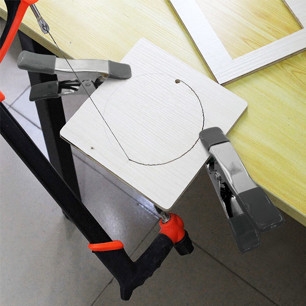 5PCS 4 Inch Steel Metal Spring Clamps 4" Clip Max Jaw Opening 20cm Large Super Heavy Duty spring clamp for diy woodworking