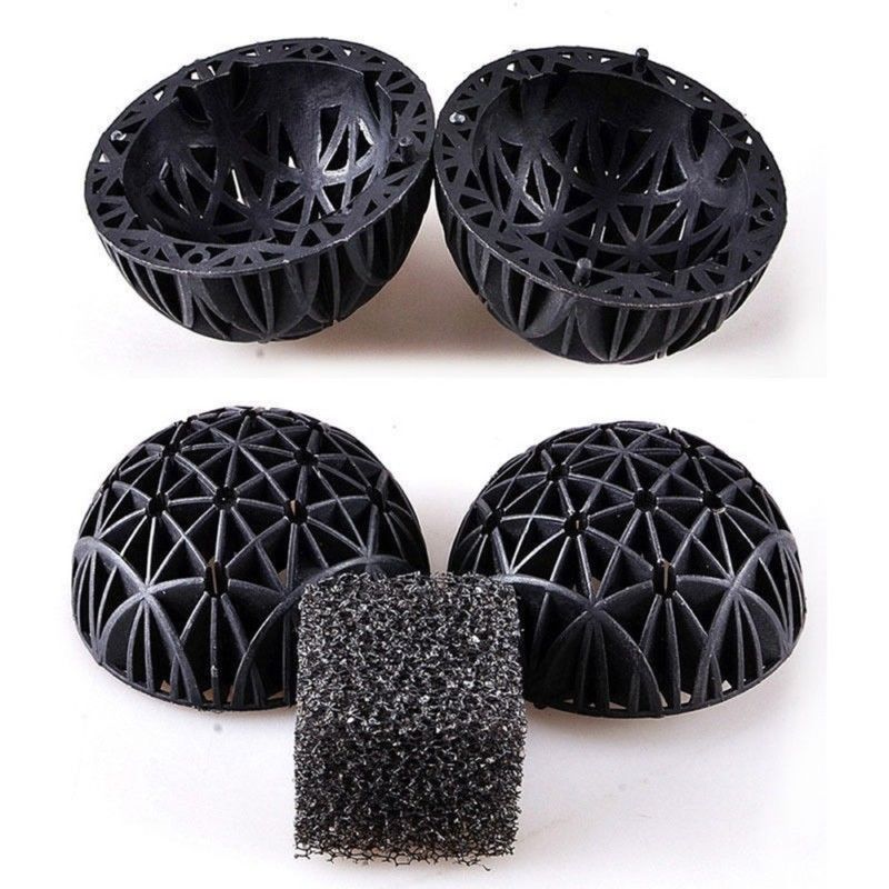 Bolas bioquímicas de 16mm para acuario, bolas bioquímicas para filtro de Acuario, accesorios para pecera, , 100 Uds.