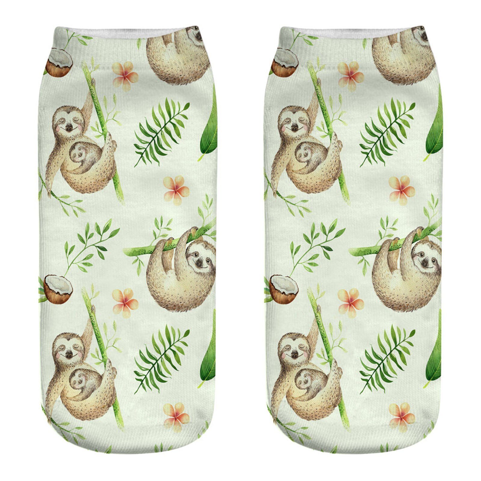 Casual Work Business Women Socks 3d Animal Print Medium Sports Socks Cute Soft Soft Autumn Winter Sock Slippers: L