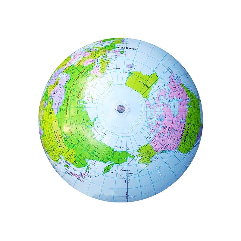 30cm inflatable world globe Earth Map Ball PVC Ocean globe model for Kids Geography Educational Toy office desk decor astronomy