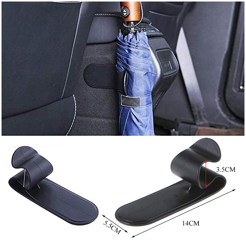 Car Umbrella Hook Portable Auto Vehicle Adhesive Holder Hanger Car Supplies Seat Clip Fastener Racks for Door Cabinet Side ZJ007