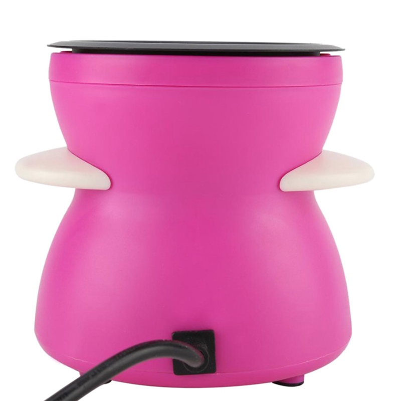 Electric Chocolate Fondue Melting Dip Pot, Candy Warmer, Chocolatier - Includes Spatula, 10 Skewers & 10 Forks - Red(EU Plug)