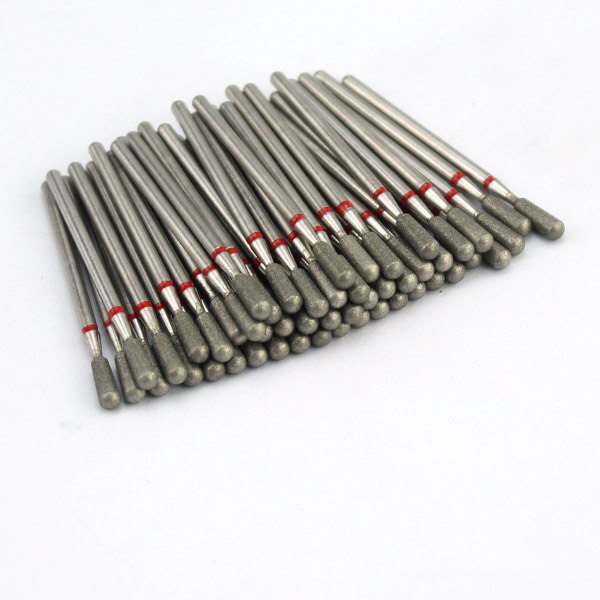 Ponceuse électrique pour ongles, jeu de mèches diamantées, fraise pour manucure, cuticules, accessoire pour Nail Art, 50pcs: SET19-39