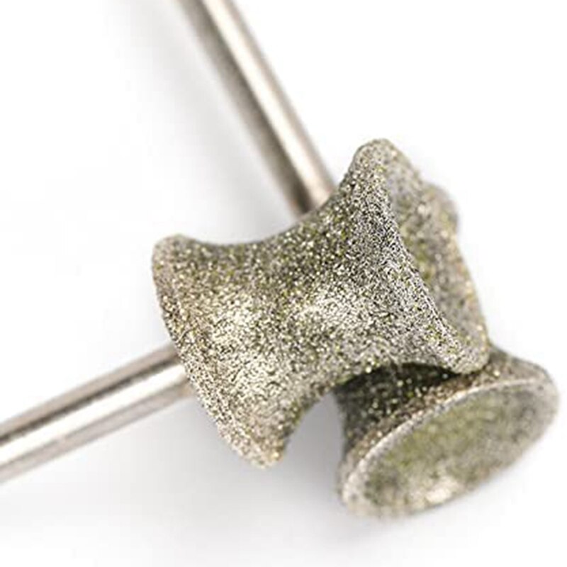 2 Pack Diamond Dog Nail Grinder Bits for Rotary Tool Fits for Dremel and Many Others