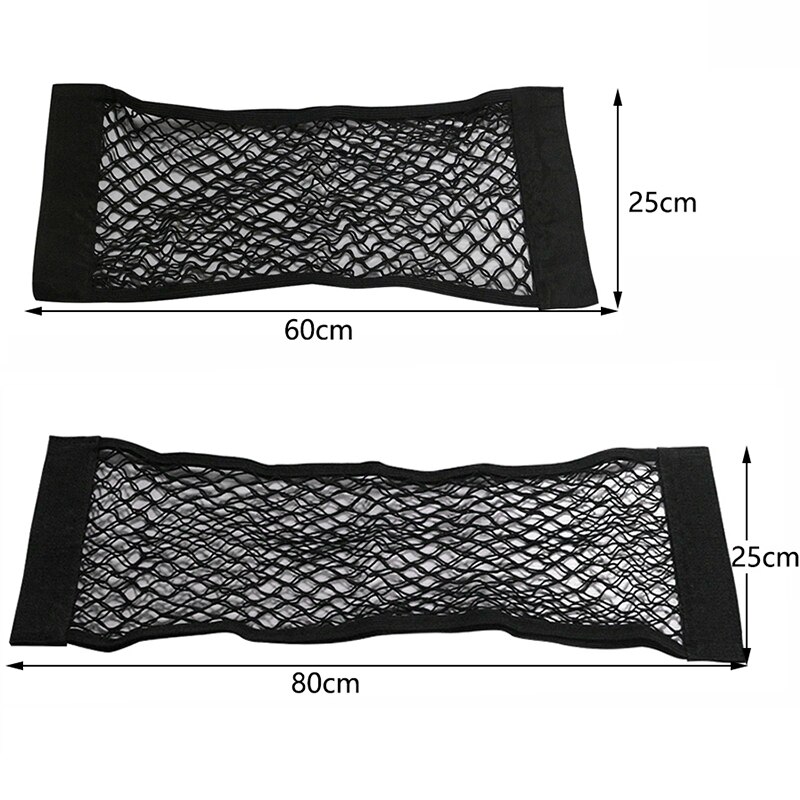 Yccpauto 1 stk bil bagasjerom organisator oppbevaringsveske lastebil seterygg nettveske elastisk netting bagasjelomme automatisk oppbevaring ryddenett