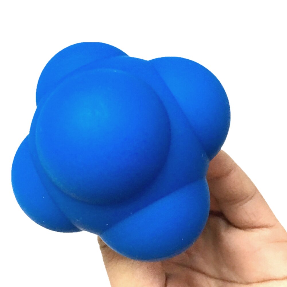 Hexagonal Reaction Ball Agility Training Reaction Ball Coordination Agility Training Reaction Ball Silicone Reflexs Exercise