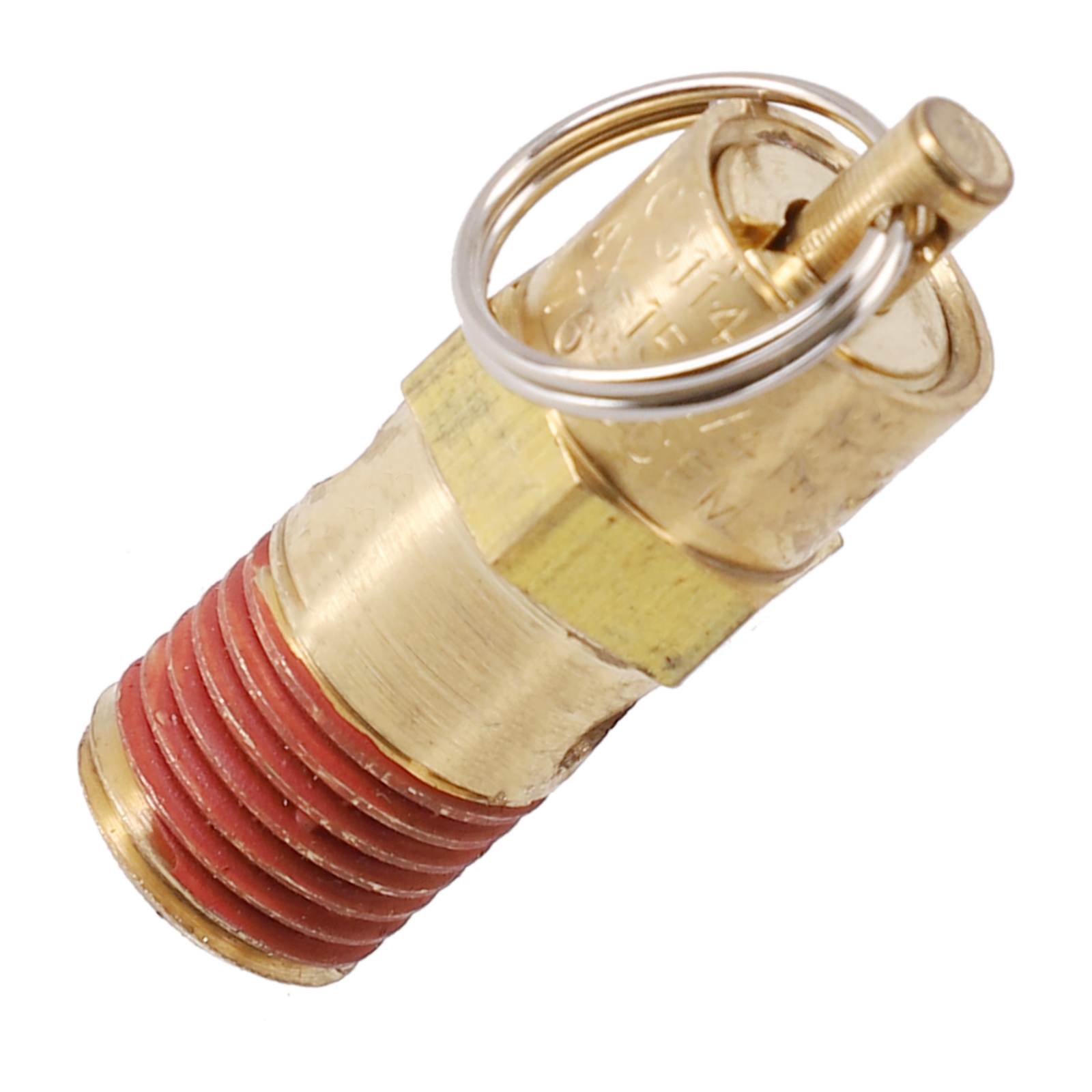 Valvola limitatrice di sicurezza del compressore d'aria valvola limitatrice di pressione pneumatica filettata NPT maschio da 1/4 di pollice 125PSI per apparecchiature elettriche