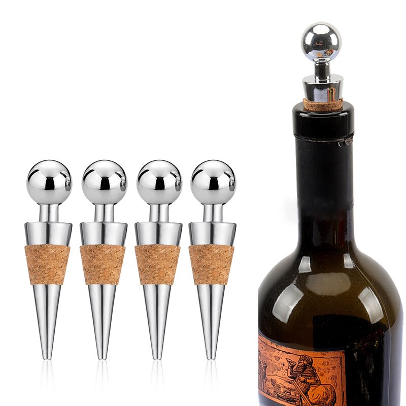 Metal Wine Corks Champagne Stopper Metal Champagne Stopper Red Wine Preservation Stopper Wine Cork Metal Wine Cork