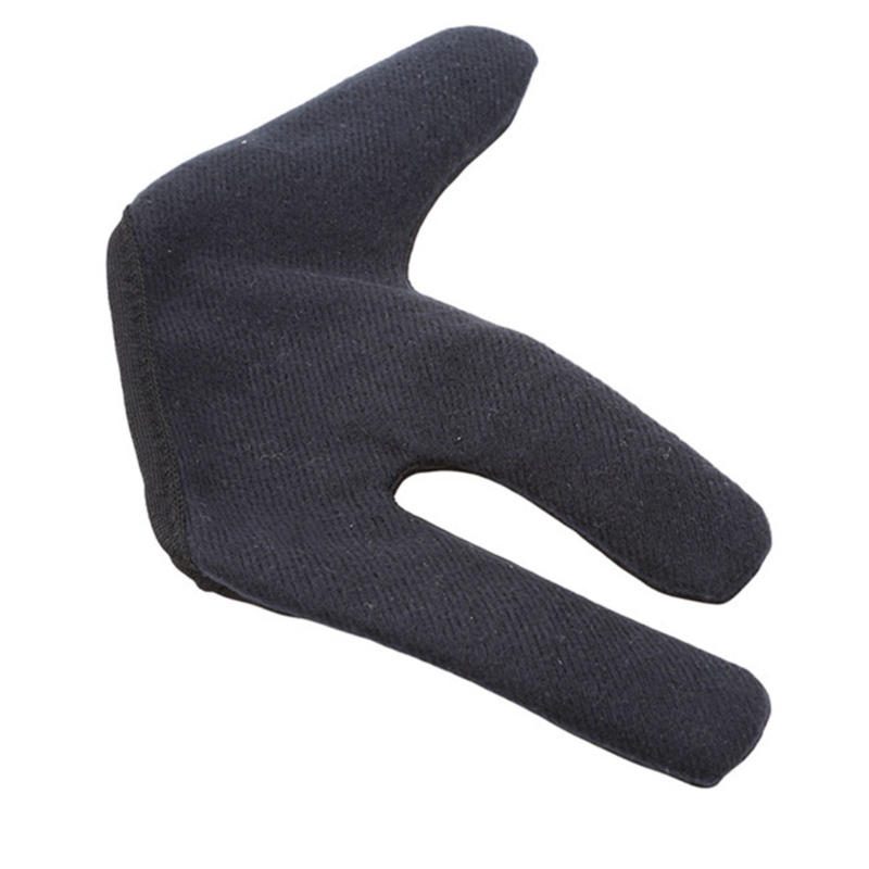 Black Single Glove Palmless Three Finger Glove Anti-scald Cut Off Heat Glove Hair Curler Special Gloves