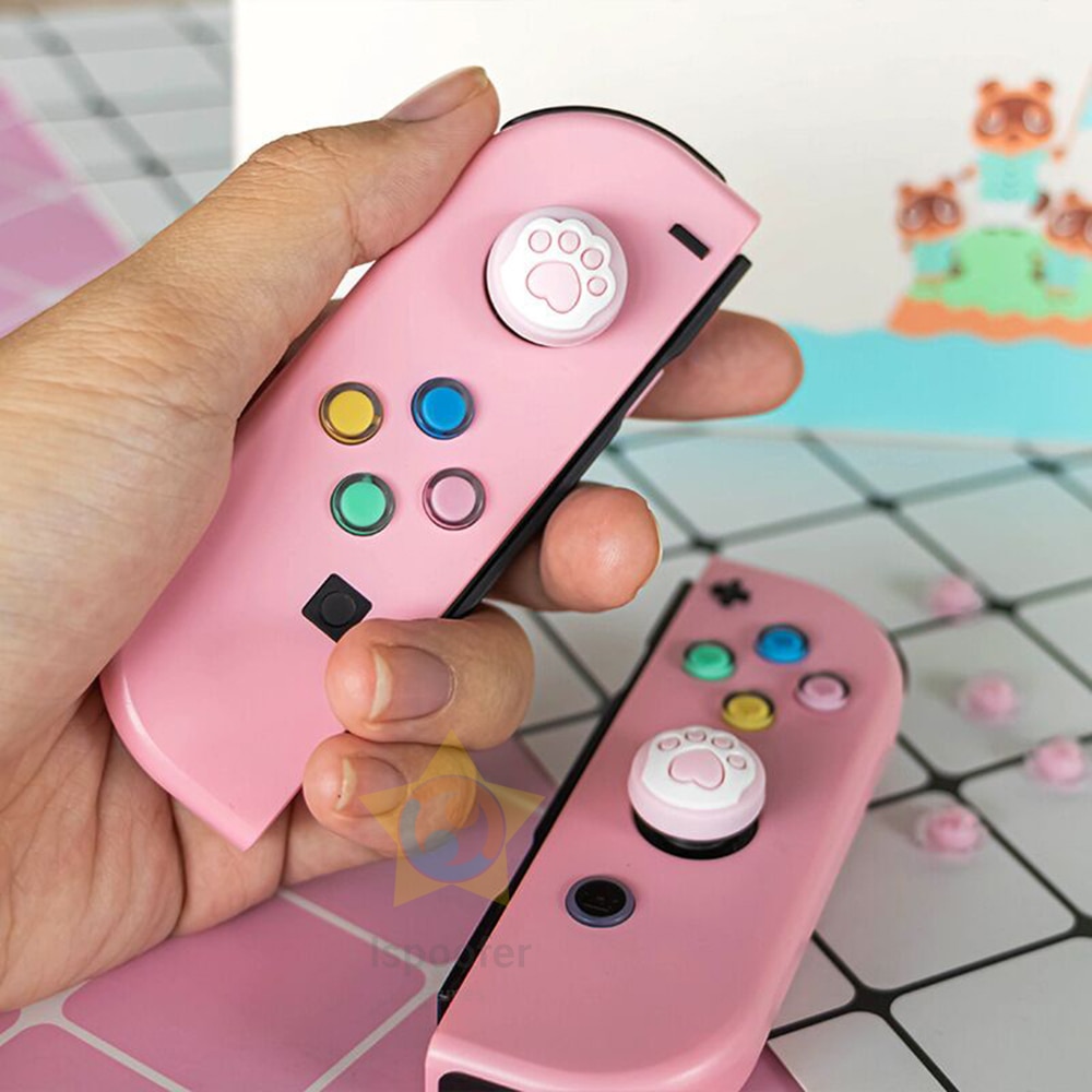 NS Switch JoyCon DIY Colorful ABXY Directions Keys Buttons for Nintend Switch NS NX Controller Joy-con Left Right Controller