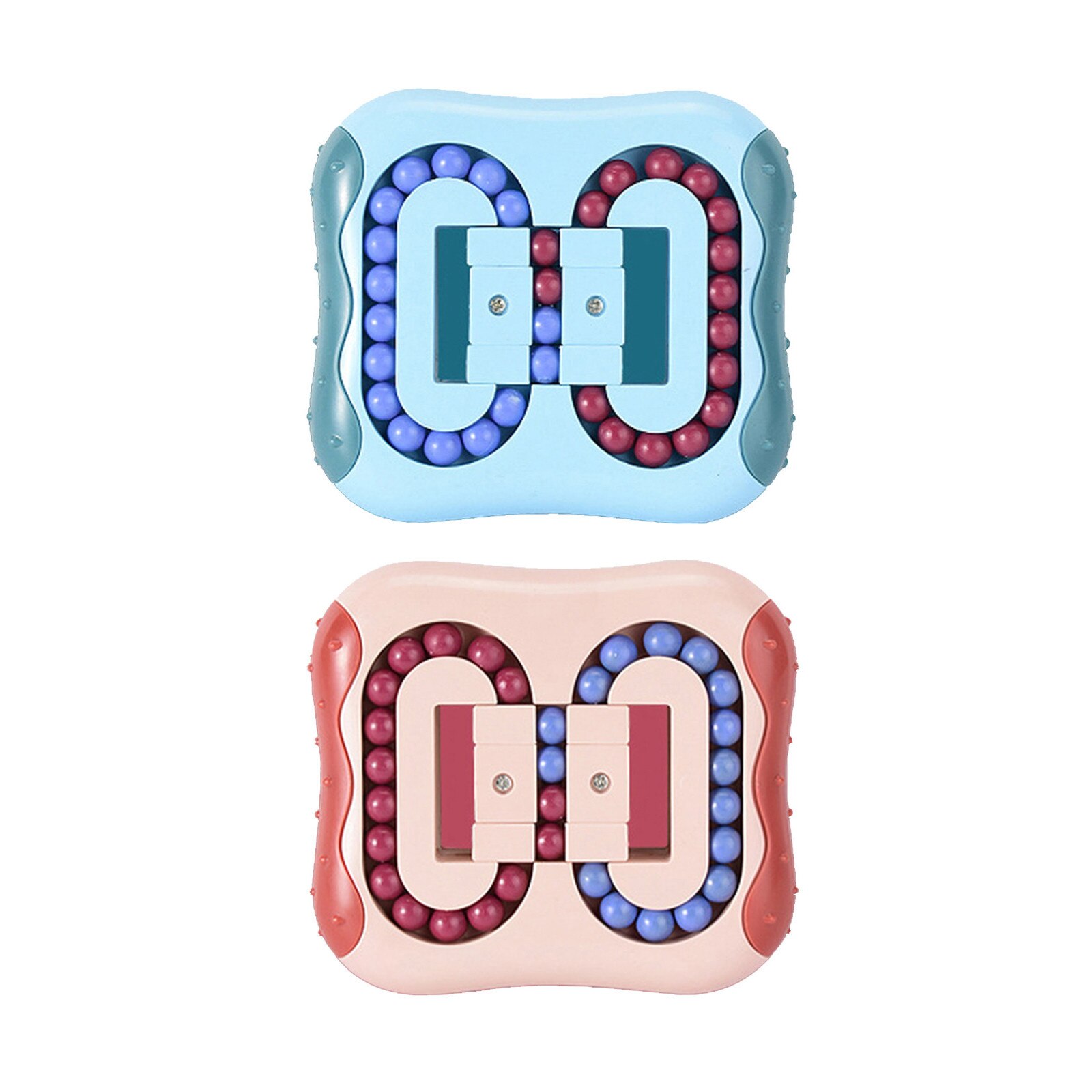 Hamburger Puzzel Kubus Roterende Magic Bean Vingertop Toy Stress Relief Speelgoed Voor Kinderen En Volwassen Stress Iq Brain Teaser Speelgoed # Y