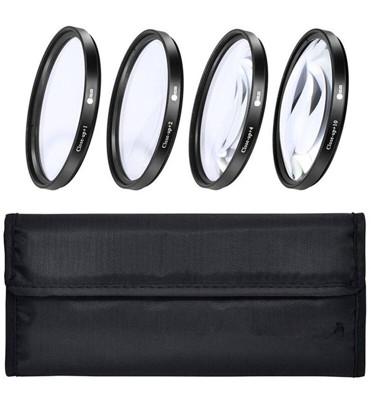 limitX Close Up Filter Set & filter Case (+1+2 +4 +10) for Sony DSC-RX10 RX10 / Mark IV III 4 3 MK3 MK4 Digtial Camera