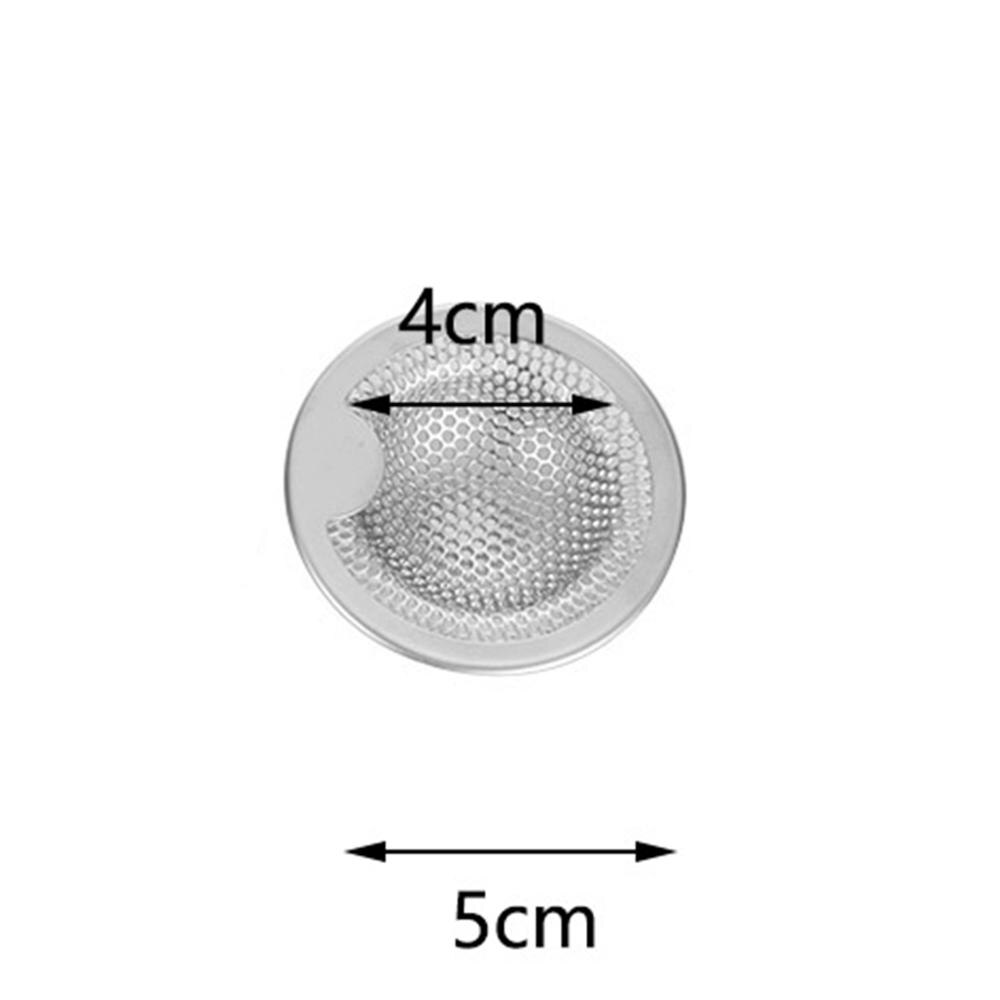 S/M/L Stainless Steel Kitchen Sink Strainer Drain Hole Filter Mesh Trap Bathtub Shower Waste Stopper Drainage: S