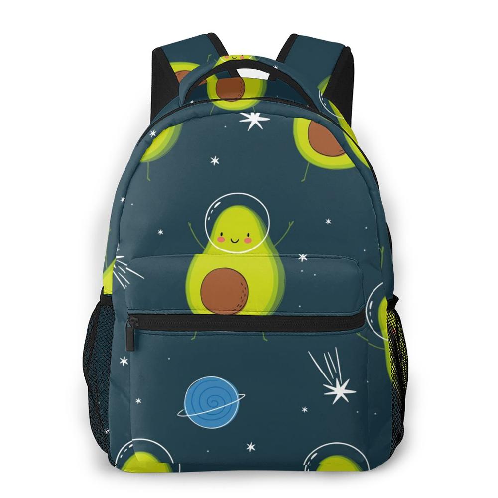 Backpack Women Backpack Shoulder Bag Avocado Pattern School Bag For Teenage Girl Children Backpacks Travel Bag: colour3