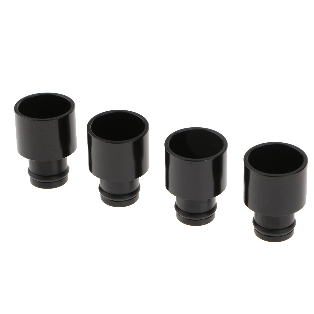 4 Pcs Universal Cars Injectors Adapter Top Hats, Direct Replacement