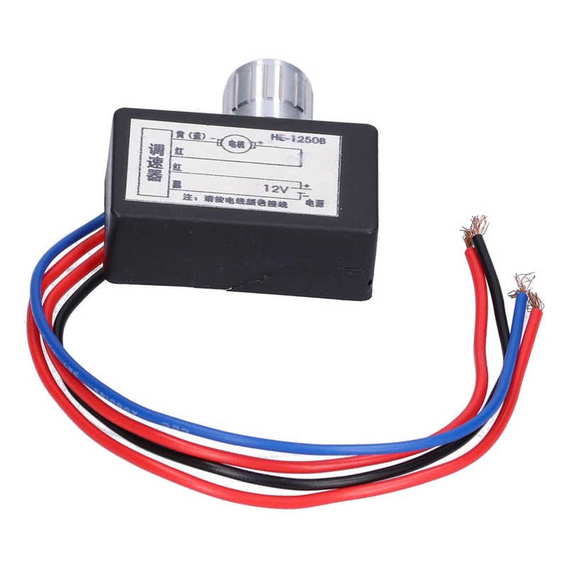 DC Speed Controllers Electronic Speed Switch PWM Monitor Dimmer Governor DC Motor Speed Controller for DC Motor Speed Control