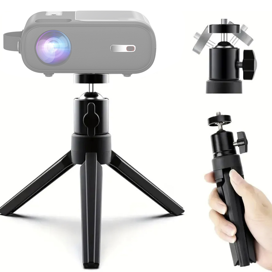 Desktop Projector Stand Desktop Mobile Phone Holder Tripod Live Support Rack Folding Projector Bedside Stand