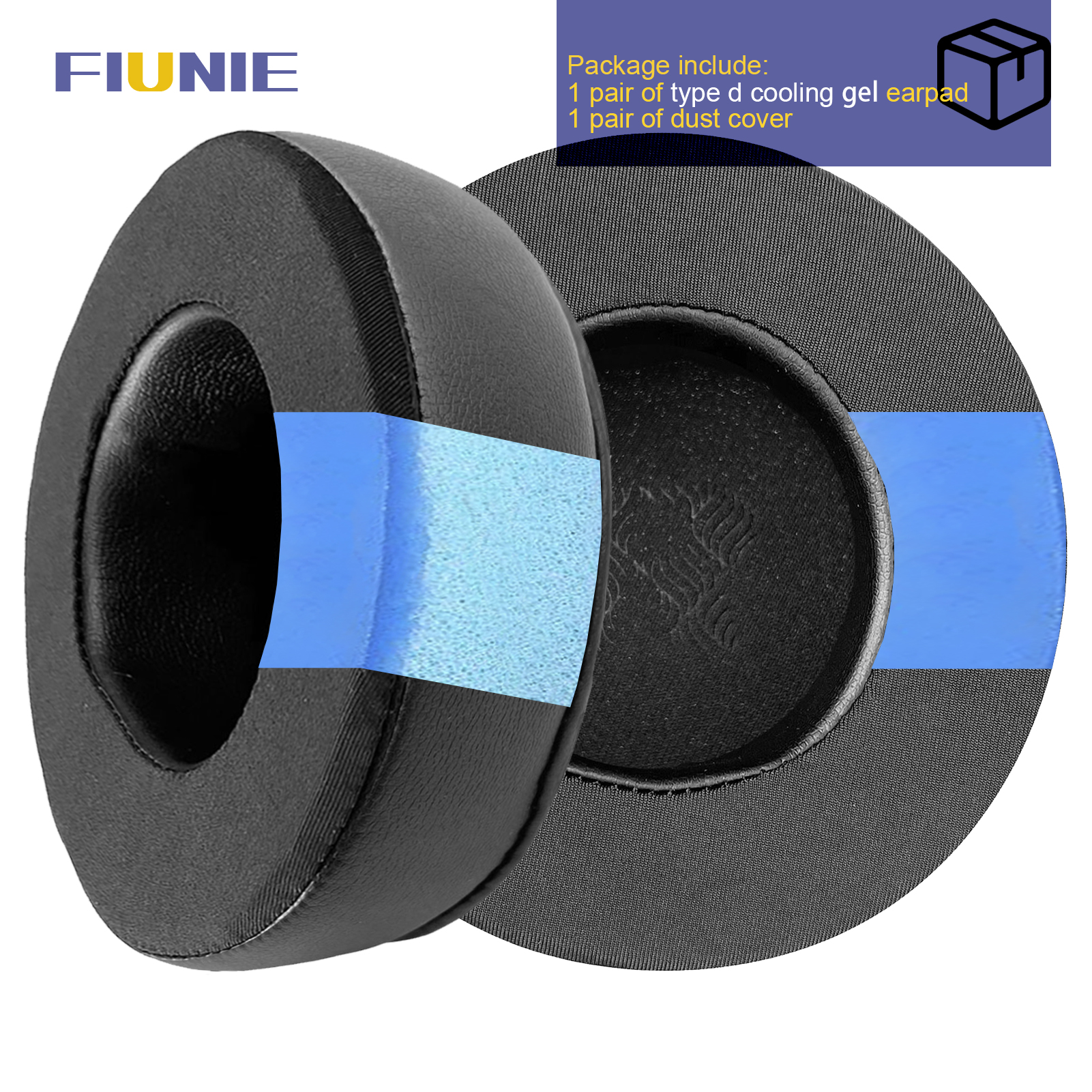 FIUNIE Replacement Ear Cushion Pads for ISK HD9999 Headphones Earpads Earmuffs Sleeve Headset: Military Green