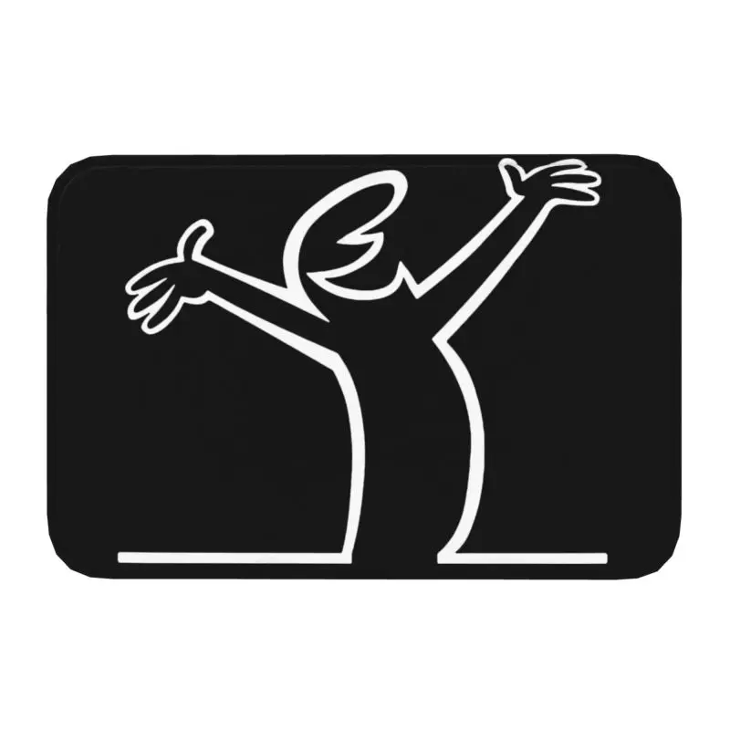 La Linea Golf Fuß matt Anti-Rutsch-Schlecht Küchen matt Wohnzimmer Boden tür Eingang Teppich Teppich: Orange