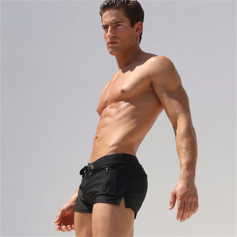 Estate Marca Uomo Costumi da bagno Costumi da bagno da uomo Tavola da surf Abbigliamento da spiaggia Slip da uomo Costume da bagno Boxer Pantaloncini Costumi da bagno Custodia gay