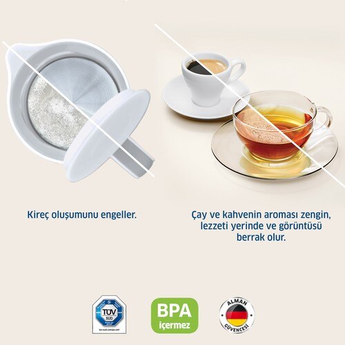 BRITA Aluna XL-Jarra purificadora de agua con 3 filtros, color blanco