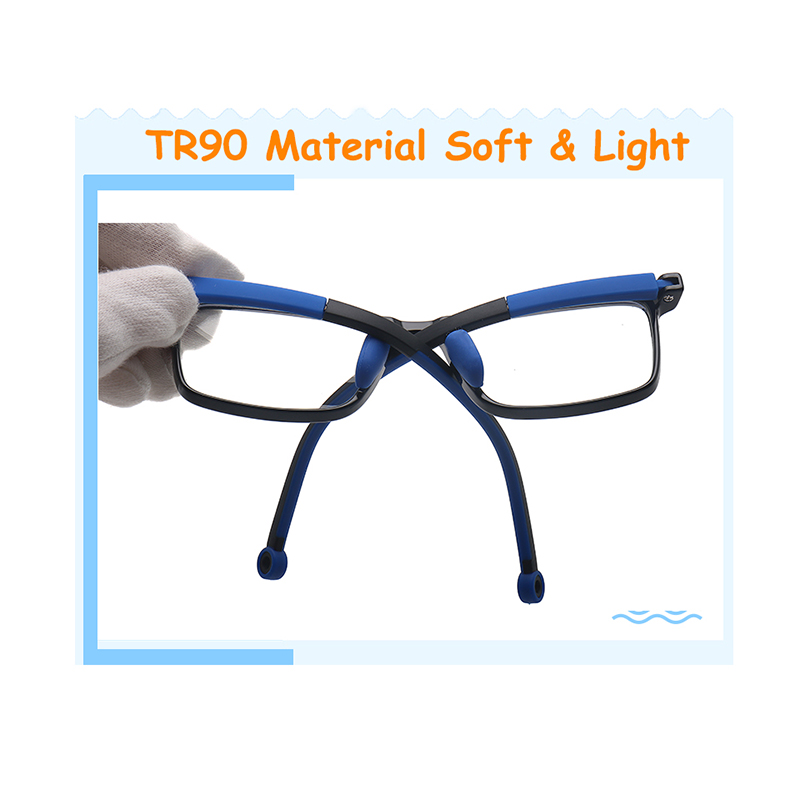 Anti Blue Light Glasses Frame For Children Kids Boy Girl Computer Myopia Eyewear Prescription Optical Eyeglasses SUNNCARI DESIG