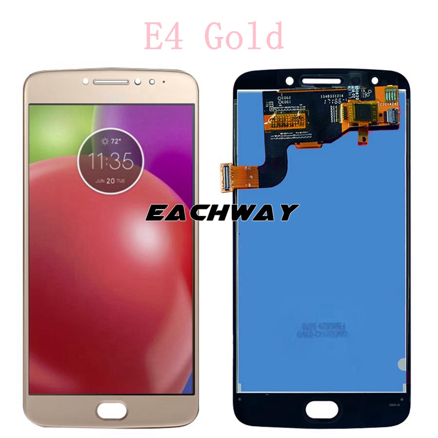 Pour Motorola Moto E4 LCD E4 Plus affichage écran tactile numériseur assemblée XT1766 XT1763 XT1770 XT1771 XT1772 XT1773 affichage