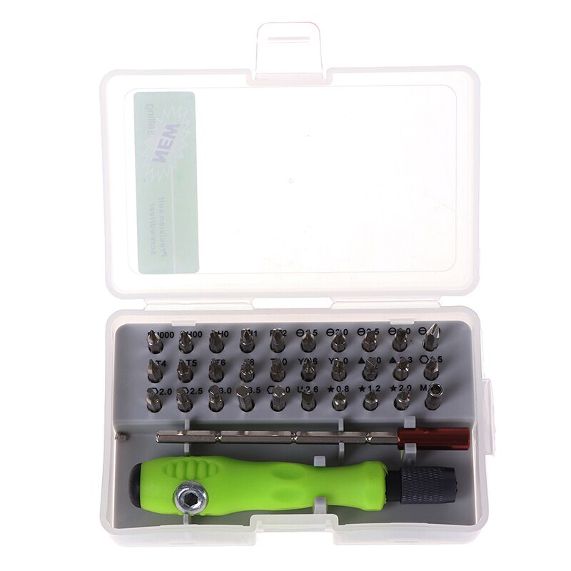 32 in 1 multi liten precision torx skruvmejsel bits laptop reparationsverktyg