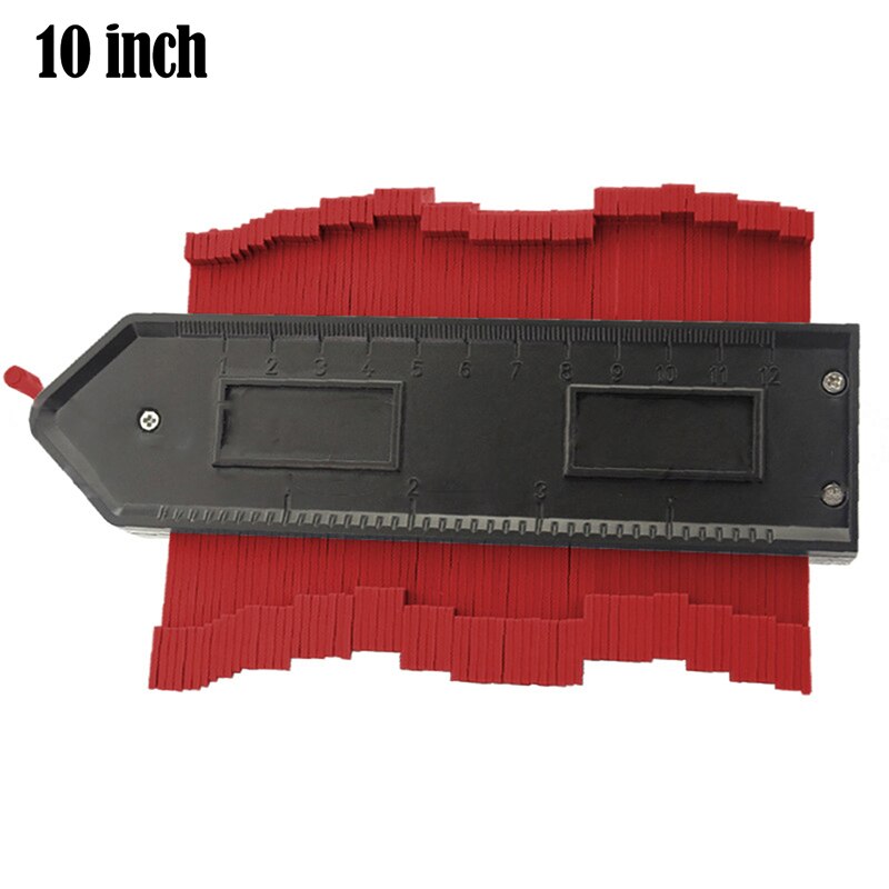 Multi-Function Contour Measuring Instrument Profile Gauge Duplication Ruler Wood Marking Tool Measuring Gauge General Tool
