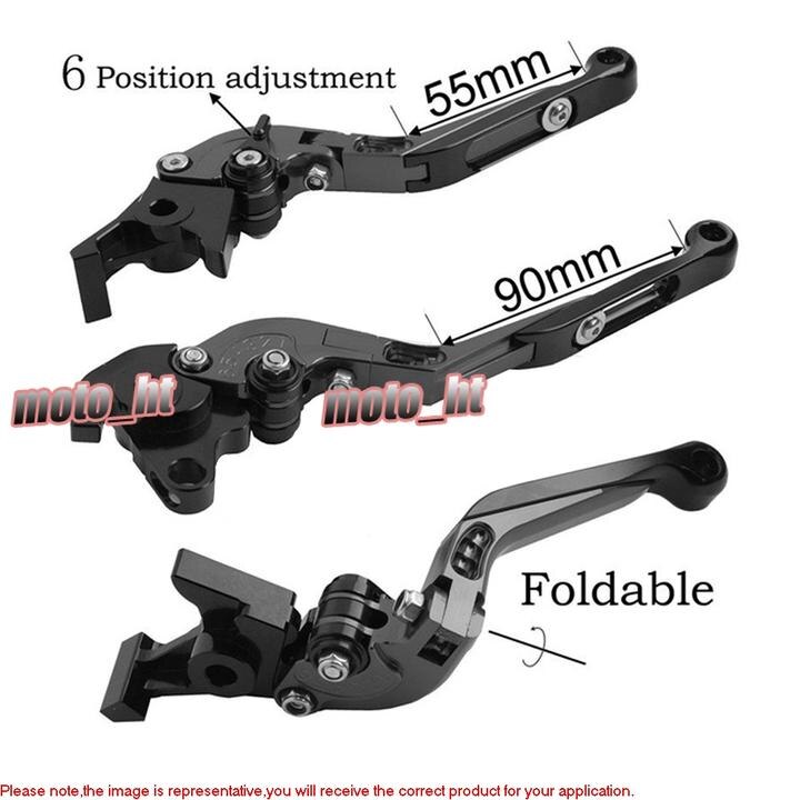 For Suzuki GSXR 600 750 K11 & GSXR 1000 K9 & GSX-S1000/F/ABS Brake Clutch Hand Levers Set CNC Aluminum