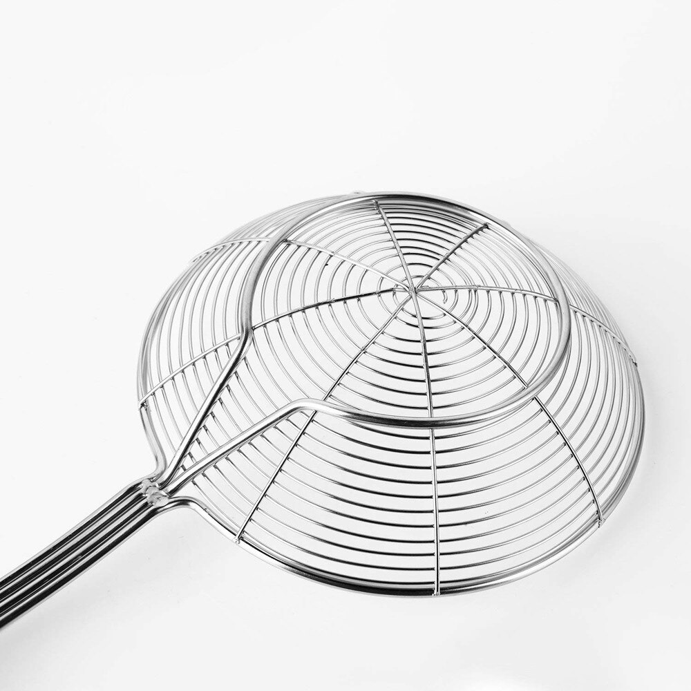 Spider Strainer Skimmer Ladle Stainless Steel Kitchen Utensil Tool French Fries Fish Frying Utensil Kitchen Accessories
