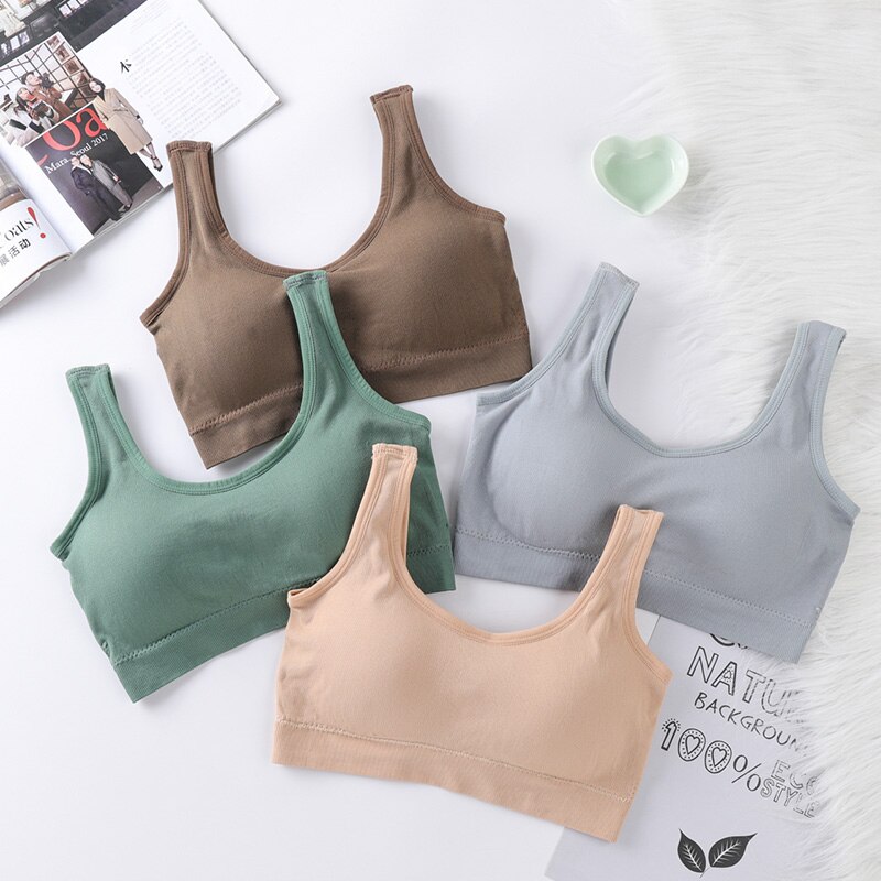 Sujetador deportivo sin costuras para mujer de Yoga gimnasio Tops Sujetador deportivo con almohadillas de Fitness ropa interior transpirable deportes Yoga correr Bras U Tops con espalda