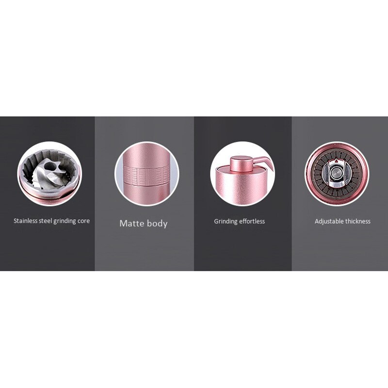 Handmatige koffiemolen braammolen voor koffiebonen draagbare handmatige bonenmolen maalmachine koffiegereedschap