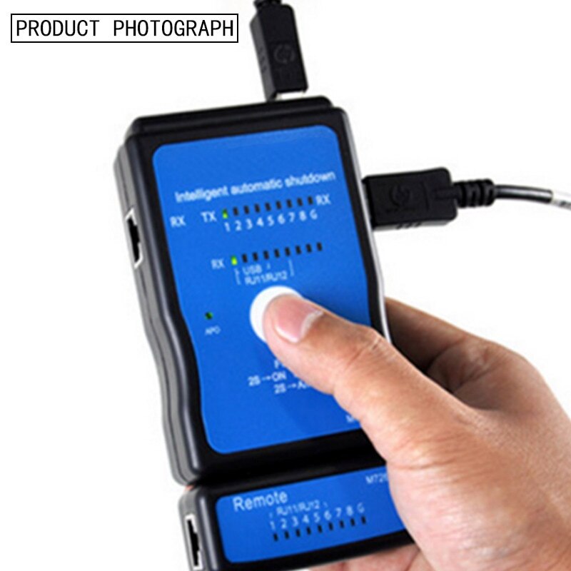 Network Cable Tester Network Tester Telephone Line Tester Multi-function Cable Tester Test Tool