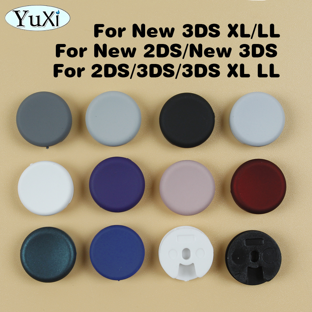 1Pc per 2DS 3DS XL LL telecomando da gioco Analogico Della Copertura Della Protezione per Il Nuovo 2DS Nuovo 3DS LL XL Thumbstick Pulsante cappucci Gamepad controllore parti di riparazione