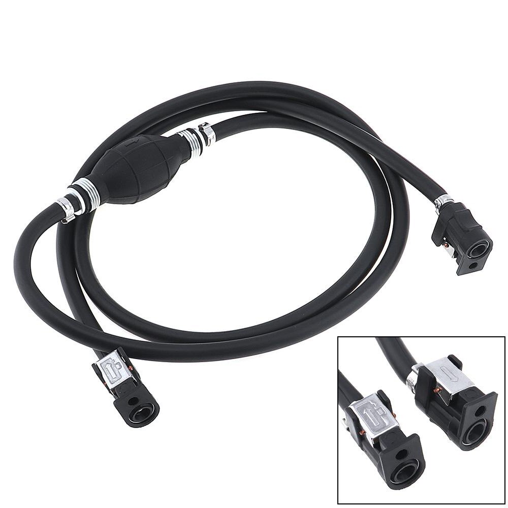 Universal 8mm Fuel Line Assembly Outboard Primer Bulb with Adapter For Ya maha Marine Boat Tractor Fuel Line Assembly