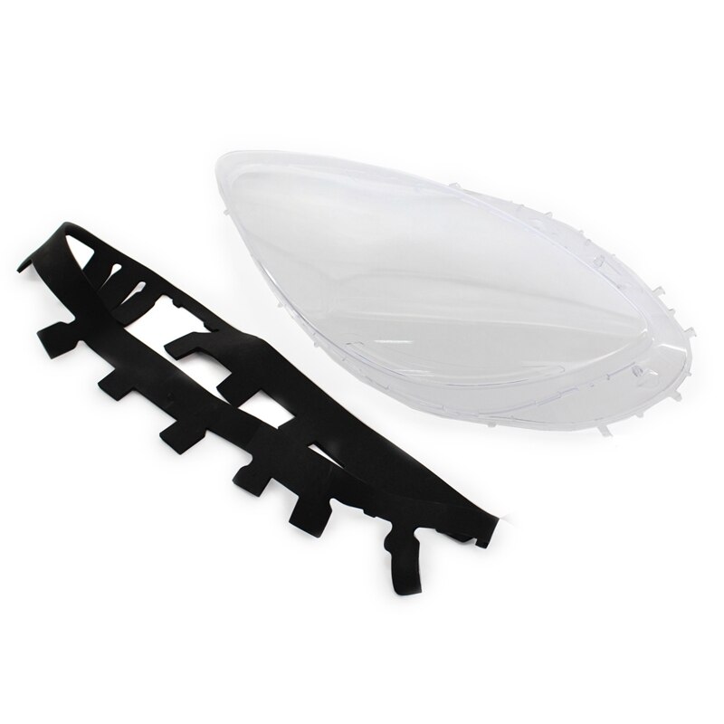 Linker Koplamp Lens Covers Voor Chevrolet C6 Corvette 2005 Met Zwarte Bekleding Pakkingen Seal Kit & 10Pcs fix Moer Snaps