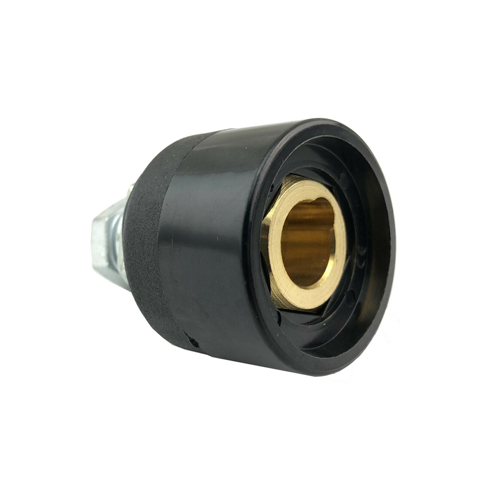 Panel Socket Welding Cable Connector 35-50 DINSE Style 200 - 300 Amp PS3550
