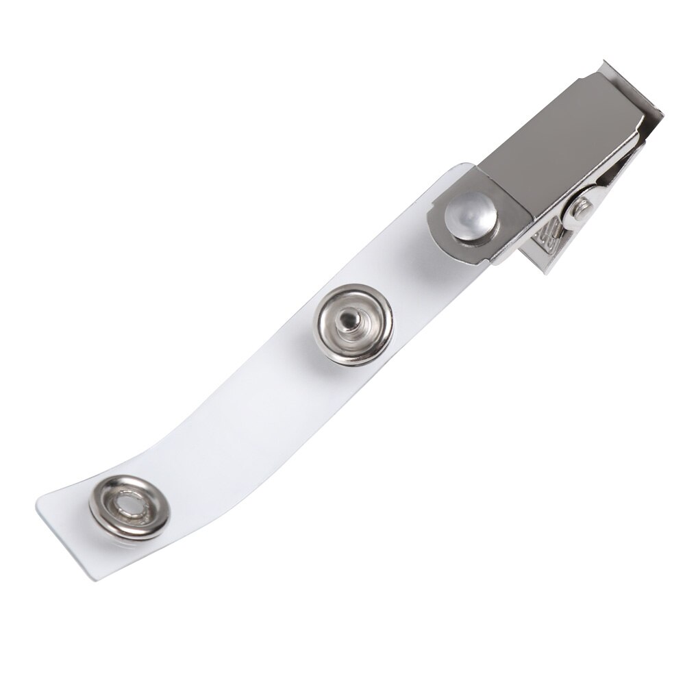 10pcs Metal Pull Key Name Tag Card Clip Holders Binder Stationary Lanyard Clip Retractable ID Card Badge Reel Pull 4 Styles