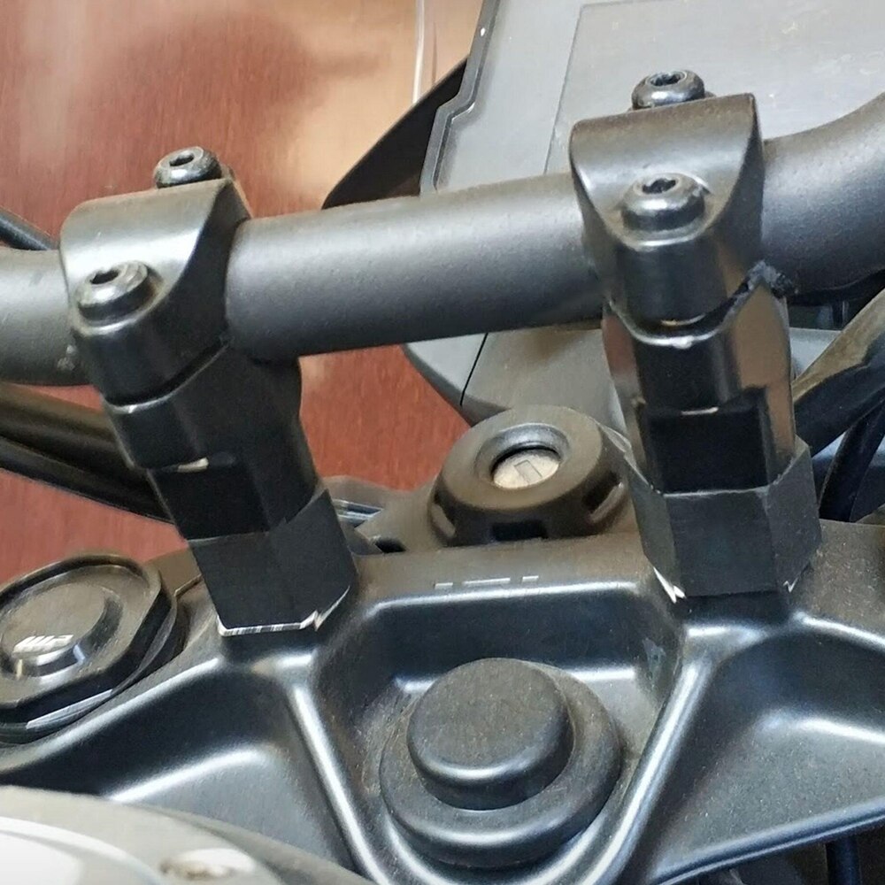 Fit For KTM 390 Adventure Handlebar Bar Mount Riser CNC Billet Aluminum 390ADV Handlebar Risers