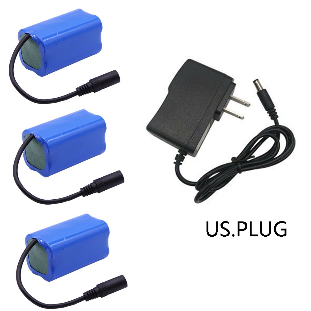 7.4V 5200mah rechargeable lipo battery with Charger for T188 T888 -5 Remote Control toys Fish Finder Fishing Bait Boat Parts: 3B US