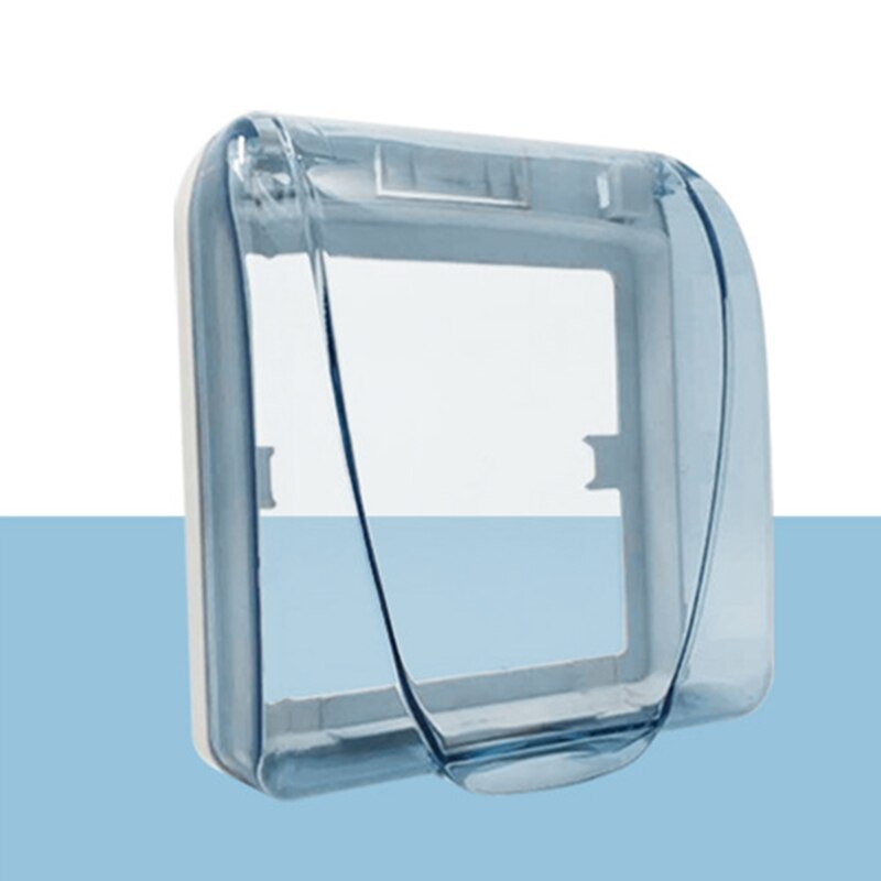 1 Pc Universal 86 Type Wall Socket Waterproof Box Plate Panel Switch Protection Cover Electrical Equipment