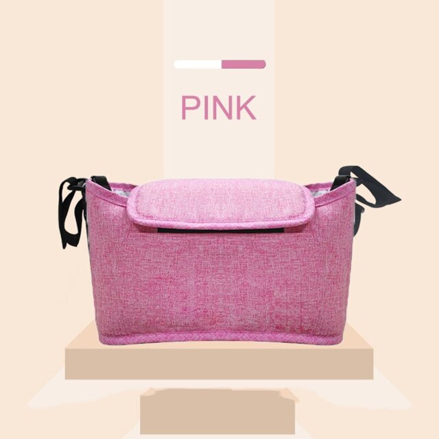 Kinderwagen Accessoires Kinderwagen Bekerhouder Wandelwagen Zak Kinderwagen Wandelwagen Organizer Cover Baby Buggy Winter Baby Accessoires: pink