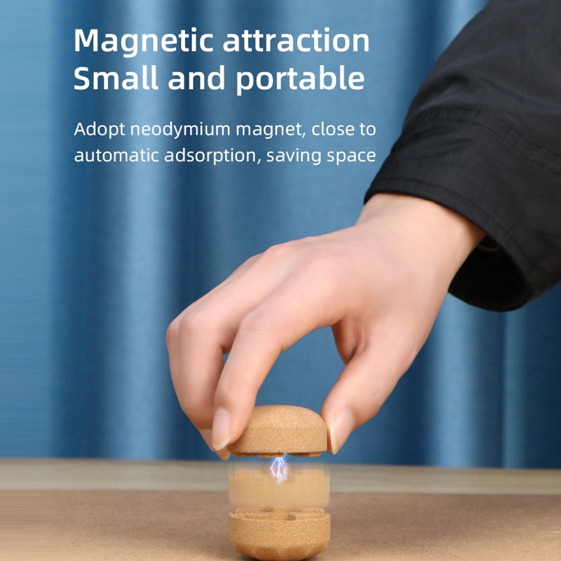 Hagibis Kurk Laptop Stand Magnetische Mini Draagbare Cooling Pad Natuurlijke Warmteafvoer Holder Skidproof Mat Voor Macbook Laptop