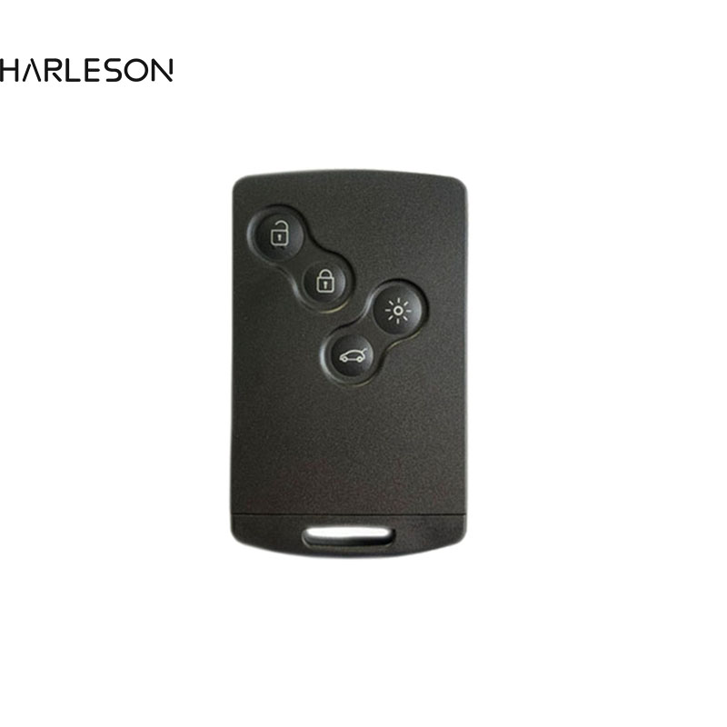 Nøglefri smart fjernbetjening nøglekort til renault megane fluence laguna scenic clio captur koleos 433 mhz  id46- pcf 7952 4 achip 7953m