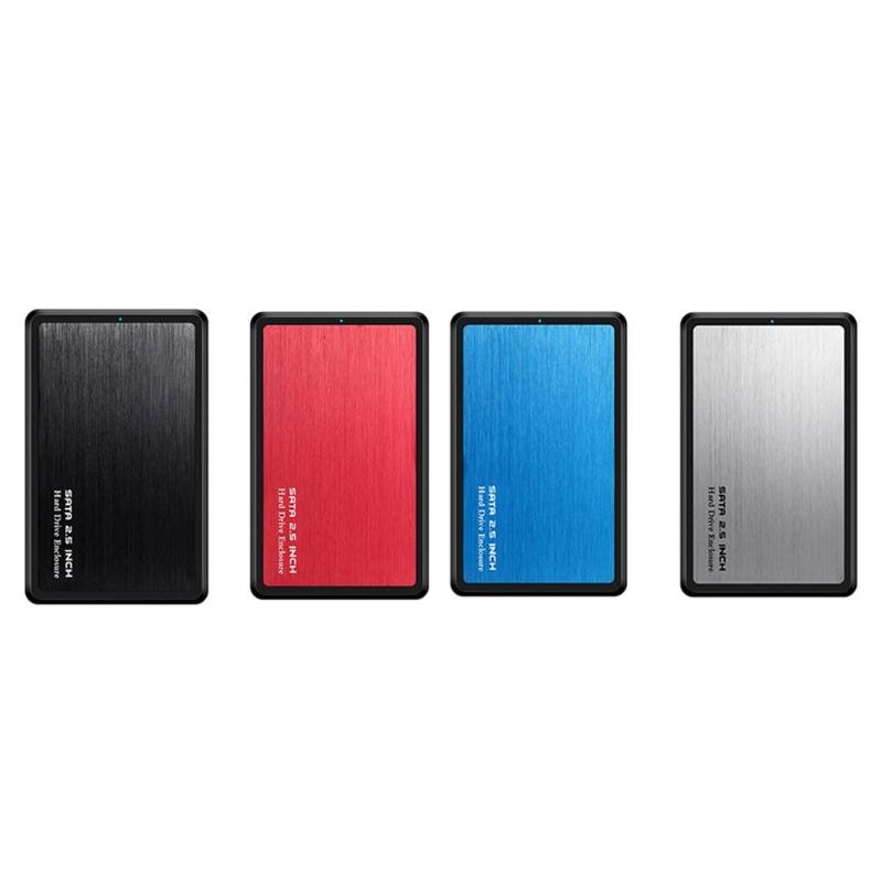 2.5 pouces USB 3.0 vers SATA HDD SSD Mobile support pour disque dur En Alliage D'aluminium 5 Gbit/S Haute Vitesse 2 to Boîtier Portable USB3.0 Boîtier de DISQUE DUR