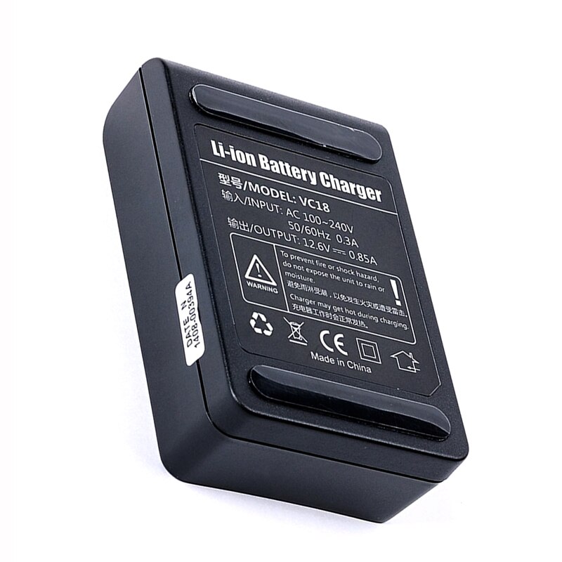 Godox Original VB18 2000MAH Spare Rechargeable Li-ion Battery VC-18 Charger for Flash Light V850 V850II V860C/N V860II-C/N/S/O/F