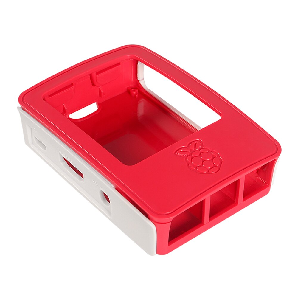 Voor Raspberry Pi 3 4 4B Rode Case Officiële Abs Behuizing Raspberry Pi 2 Doos Shell Van De Raspberry Pi foundation + Koelventilator